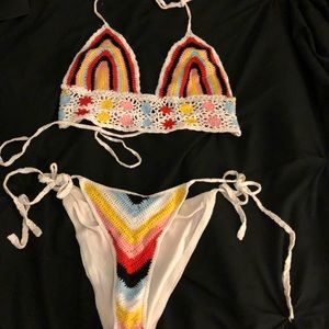 Forever 21 multi color bikini
